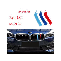 Set ornamente dungi grila fata auto compatibile BMW Seria 2 Active Tourer F45 F46 LCI 2014-2021