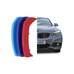 Set ornamente dungi grila fata auto compatibile BMW Seria 3 GT F34 2013-2020