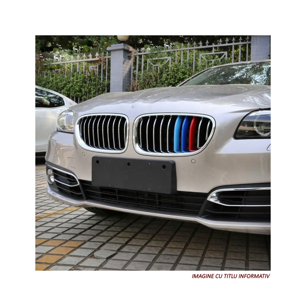 Set ornamente dungi grila fata auto compatibile BMW Seria 5 facelift F10 F11 2014-2017
