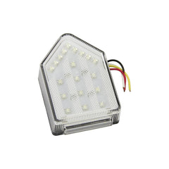 Lampa stop camion LED 12V cu sticla transparenta pozitie stop semnalizare lampa numar