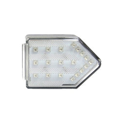 Lampa stop camion LED 12V cu sticla transparenta pozitie stop semnalizare lampa numar