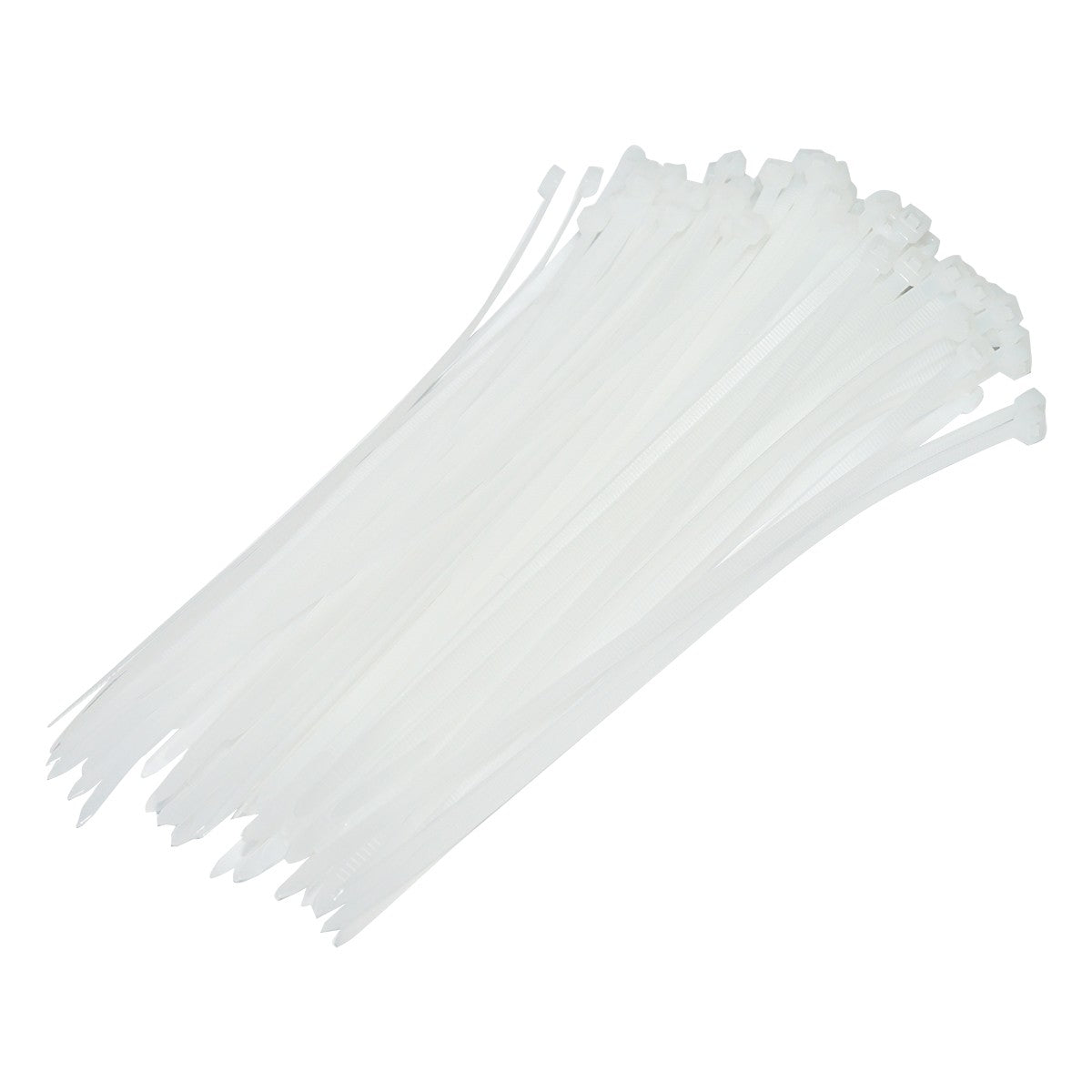 Fasete, colier plastic 4.8x250mm alb set 100 buc Breckner Germany