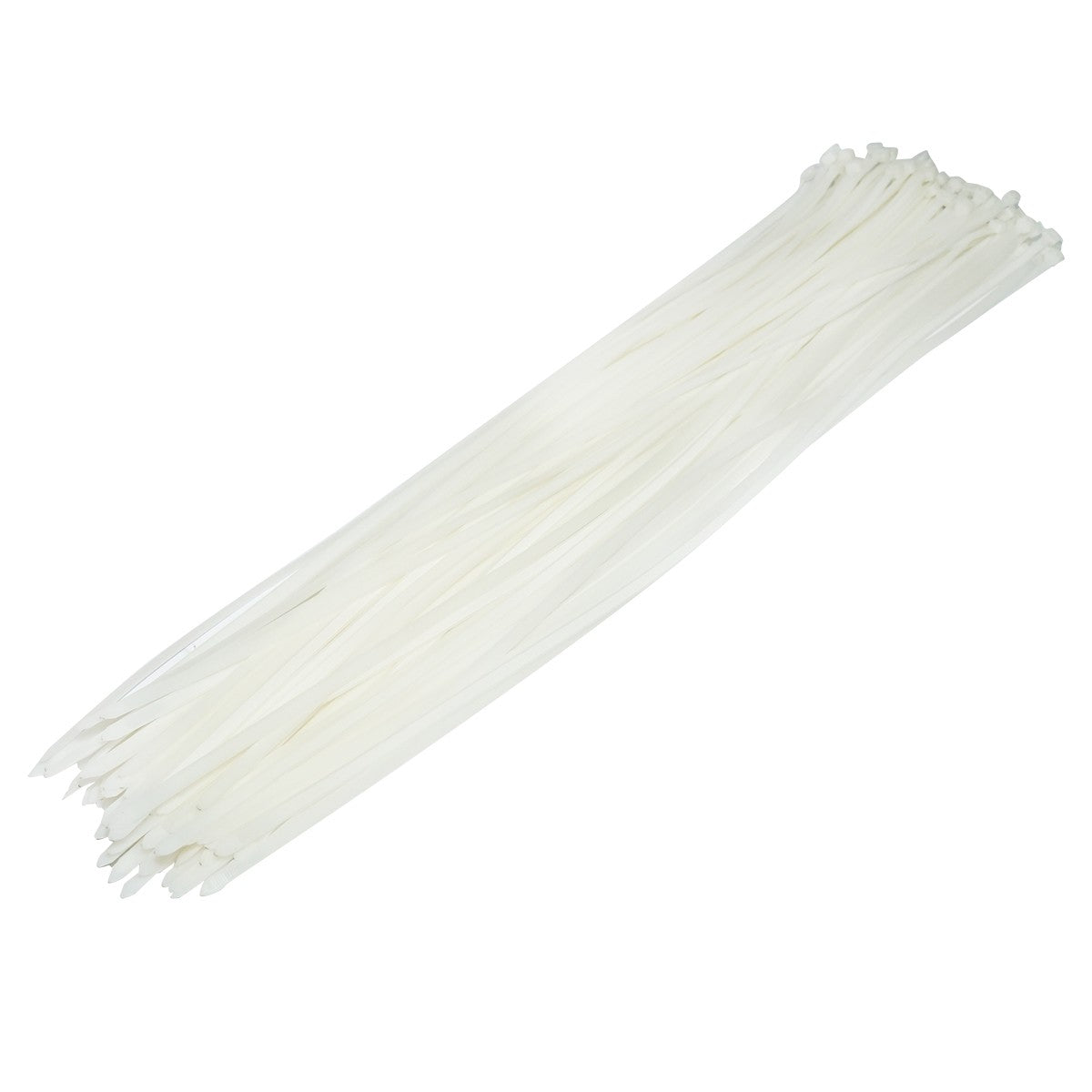 Faseta, colier plastic 4.8x360mm, albe, set 100buc Breckner Germany