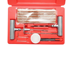 Trusa vulcanizare anvelope tubeless la rece cu snur 200mm, ac insertie, ac spirala, lubrifiant, cutter, chei imbus 32 piese X-TRA SEAL