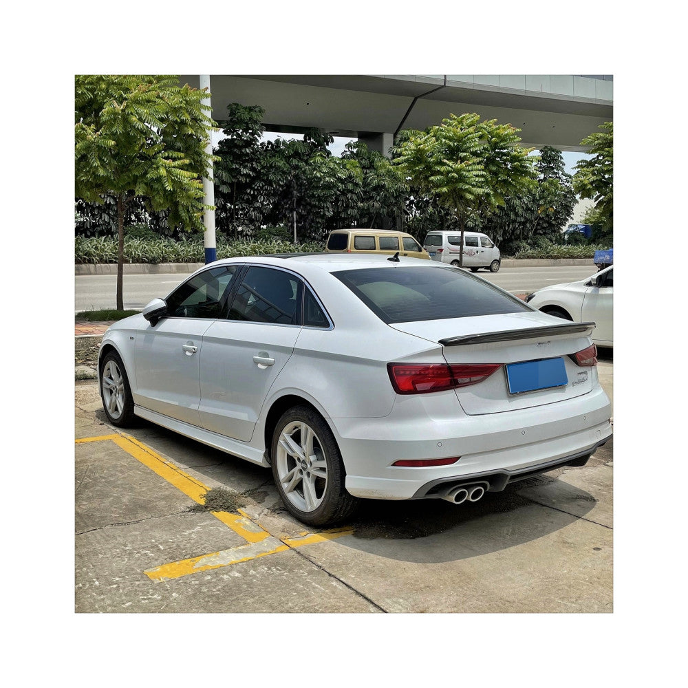 Eleron portbagaj auto Audi A3 Sedan 2013-2019 negru piano black