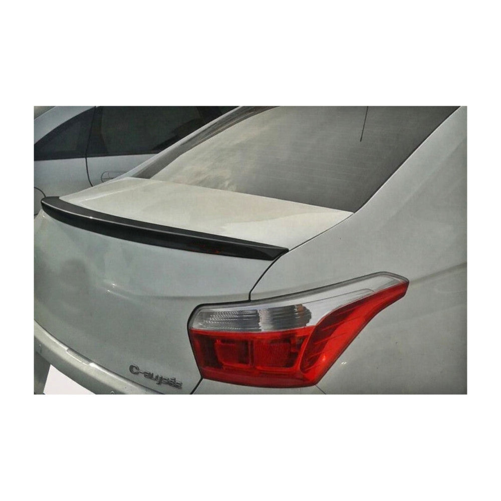 Eleron portbagaj auto Citroen C Elysee 2012-> negru piano black