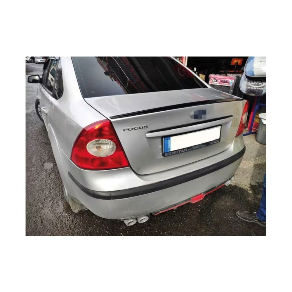 Eleron portbagaj auto Ford Focus 2 Sedan 2004-2010 negru piano black