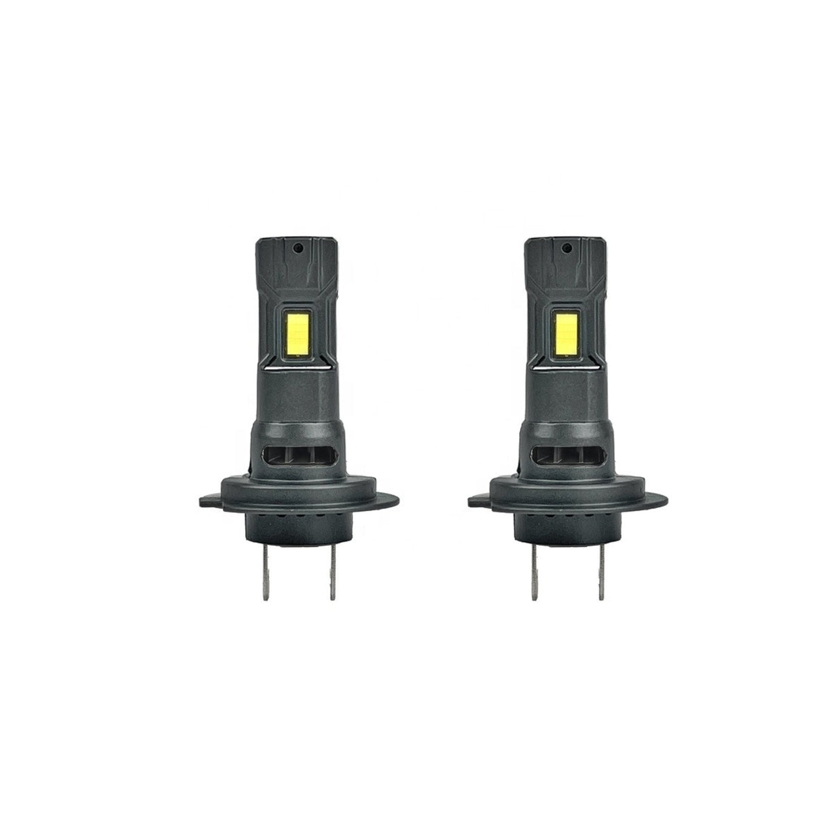 Bec LED auto H7 3936lm 6500K alb rece Canbus 12V set 2 bucati