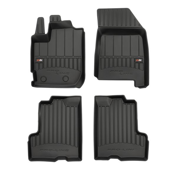Covorase cauciuc premium PRO-LINE 3D, stil tavita compatibile Dacia Duster II 2018->