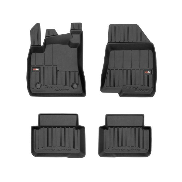 Covorase cauciuc premium PRO-LINE 3D, stil tavita compatibile Dacia Logan III 2020->