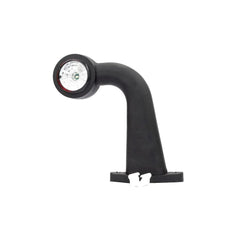 Lampa gabarit auto LED cu brat cot 90° 175 mm alba rosie 12-36V Fristom