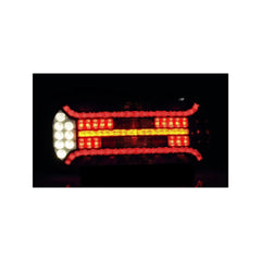 Lampa spate 302x130, LED, 6 functii, stanga, ceata, Fristom