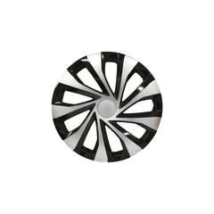 Set 4 capace roti culoare negru argintiu 16 inch