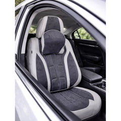 Huse scaune auto universale fractionate Premium 9D fata si spate gri gri antracit