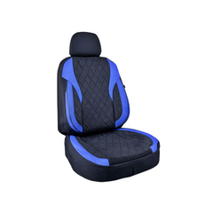 Huse scaune auto universale fractionate Premium compatibile SUV si Limuzine negru albastru