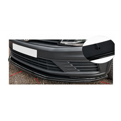 Spoiler ( LIP ) prelungire bara fata Volkswagen Caddy 2015-> ABS negru Piano