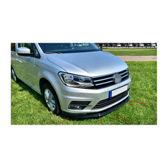 Spoiler ( LIP ) prelungire bara fata Volkswagen Caddy 2010-2015 ABS negru Piano