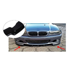 Spoiler ( LIP ) prelungire bara fata BMW Seria 3 E46 M-Pack 1997-2006 ABS negru Piano