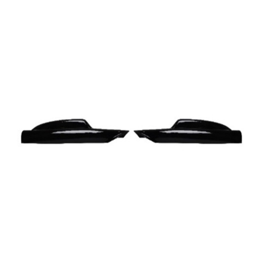 Spoiler ( LIP ) prelungire bara fata BMW Seria 3 E90 LCI bara standard fara Pachet M 2008-2012 ABS negru Piano
