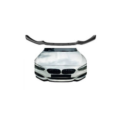 Spoiler ( LIP ) prelungire bara fata BMW Seria 1 F20 cu pachet M Facelift 2015-2019 ABS negru Piano