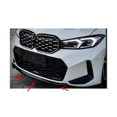 Spoiler ( LIP ) prelungire bara fata BMW Seria 3 G20 cu pachet M Facelift 2022-> ABS negru Piano