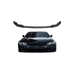 Spoiler ( LIP ) prelungire bara fata BMW Seria 3 G20 cu pachet M 2018-2022 ABS negru Piano
