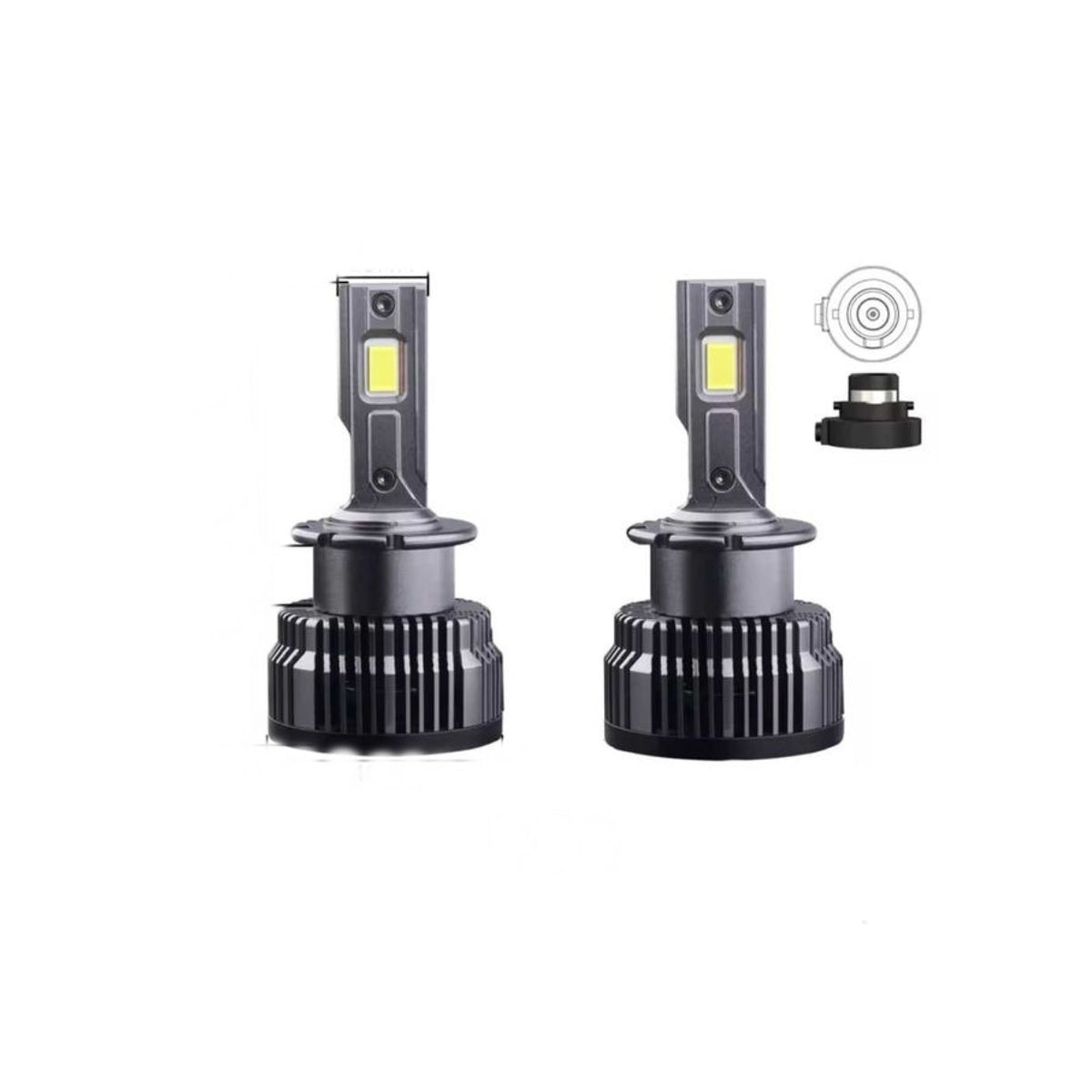 Bec LED D4S 50W 9000 lumeni 6000K CANBUS 12-24V
