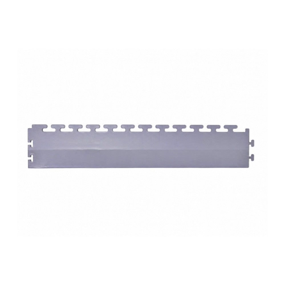 Margine pardoseala modulara PVC pentru garaj gri 500 x 100 x 6 mm