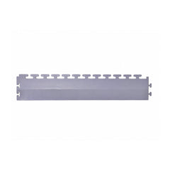 Margine pardoseala modulara PVC pentru garaj gri 500 x 100 x 6 mm