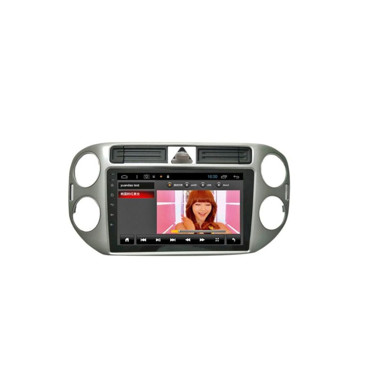 Navigatie Android ecran 9 inch compatibila Volkswagen Tiguan 2010-2016