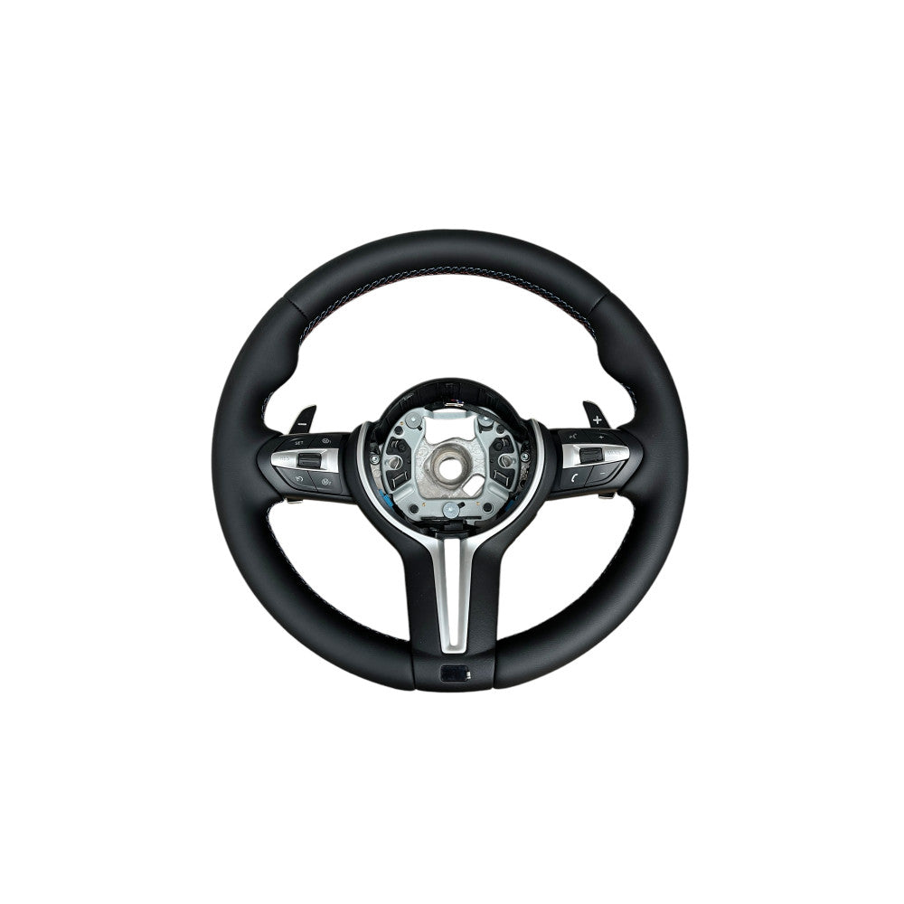Volan sport piele compatibil cu modelele BMW Seria 5-F10,F11,F07 / Seria 6-F06,F12,F13 Seria 7- F01,F02