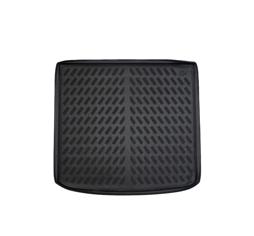 Covoras tip tavita portbagaj premium compatibil Skoda Enyaq-e cu baza joasa 2020->