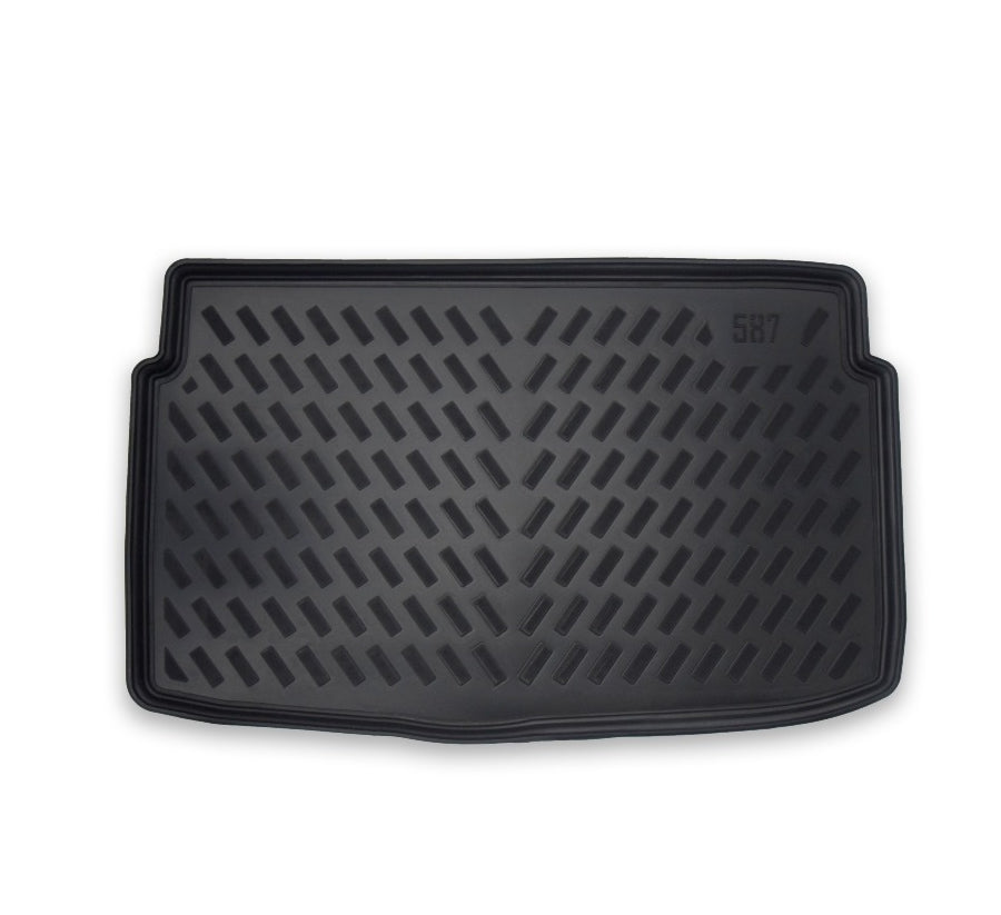 Covoras tip tavita portbagaj premium compatibil Hyundai i20 HB,  Elite Plus/excluzând MHEV Hatchback, 2020->