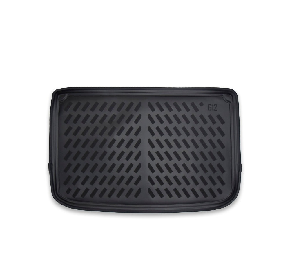 Covoras tip tavita portbagaj premium compatibil Renault Captur 2 cu baza portbagaj inalta 2020->