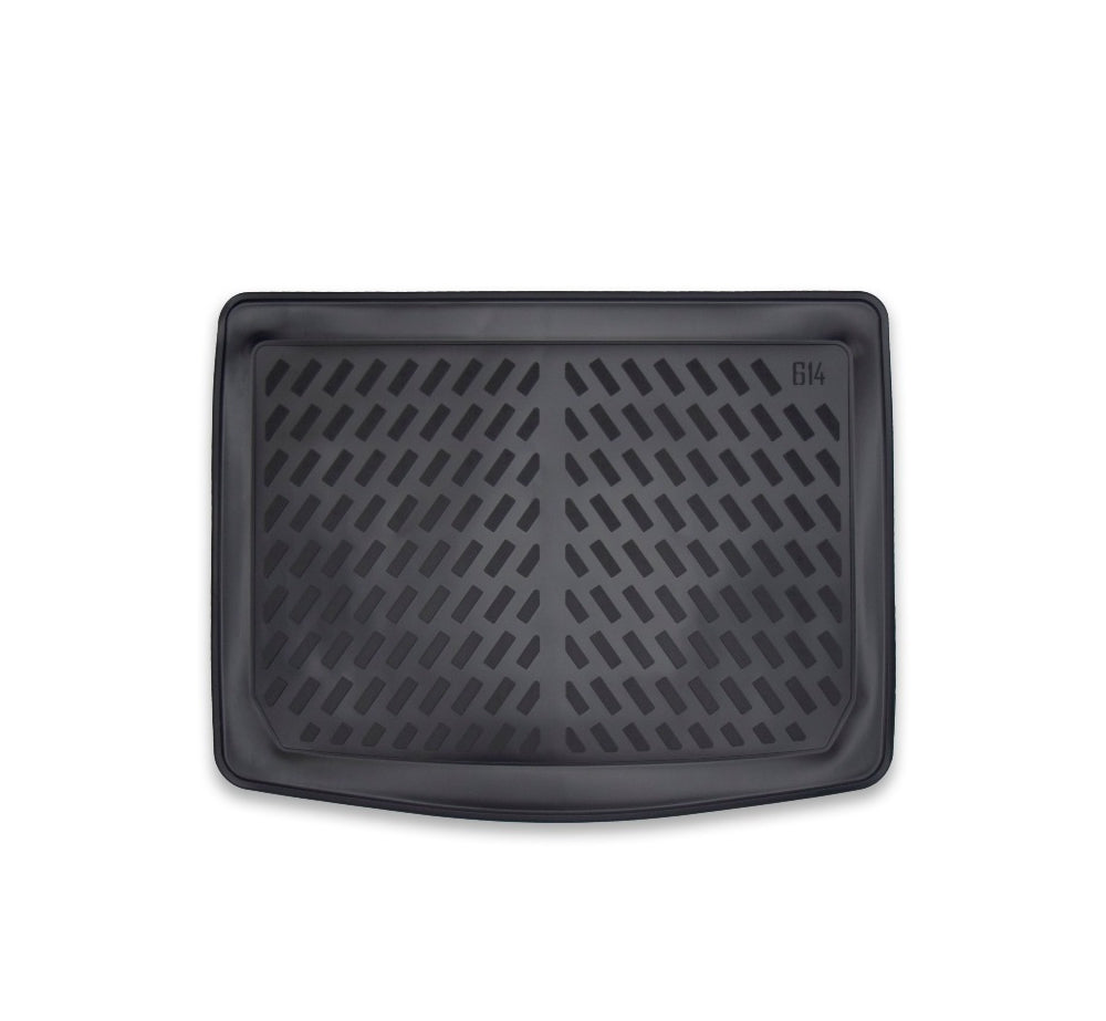 Covoras tip tavita portbagaj premium compatibil Renault Captur 2 cu baza portbagaj joasa 2020->