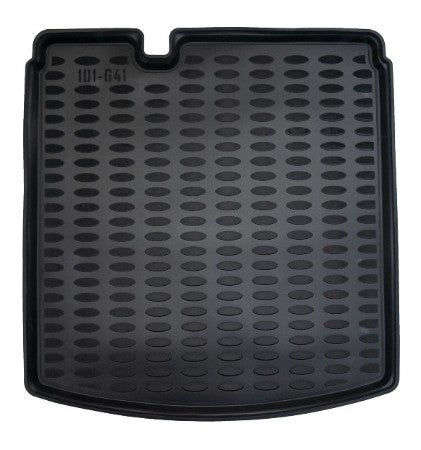 Covoras tip tavita portbagaj premium compatibil Opel Astra J, Berlina, cu roata de rezerva mare 2010-