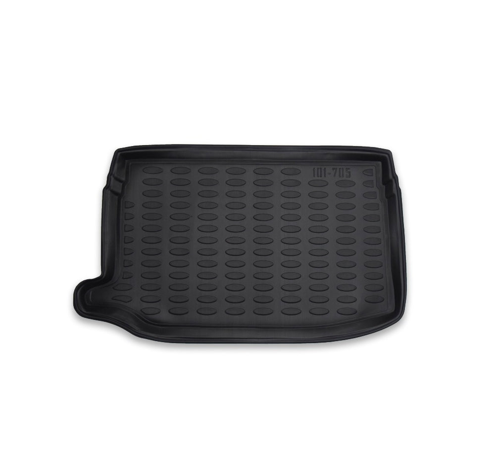 Covoras tip tavita portbagaj premium compatibil Volkswagen Polo MK5 portbagaj cu baza inalta , Hatchback 2009-2017