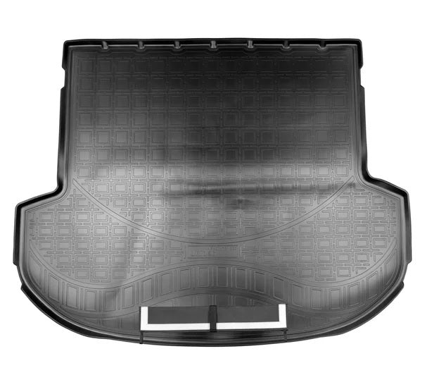 Covoras tip tavita portbagaj compatibil Hyundai Santa Fe varianta 5 locuri 2018->