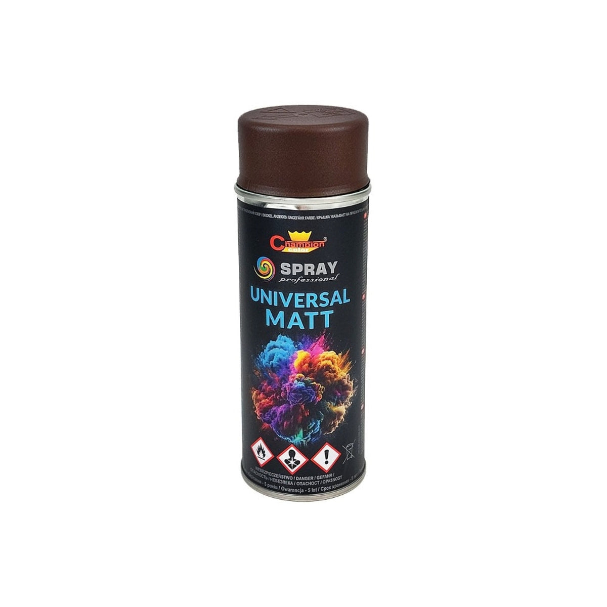 Spray Vopsea Maro Ciocolata Mat Profesional Champion 400 ml