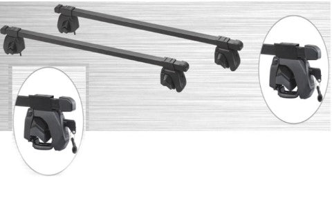 SET bare  portbagaj universale transversale cu cheie , 126 cm