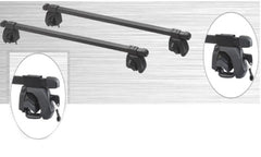 SET bare  portbagaj universale transversale cu cheie , 126 cm