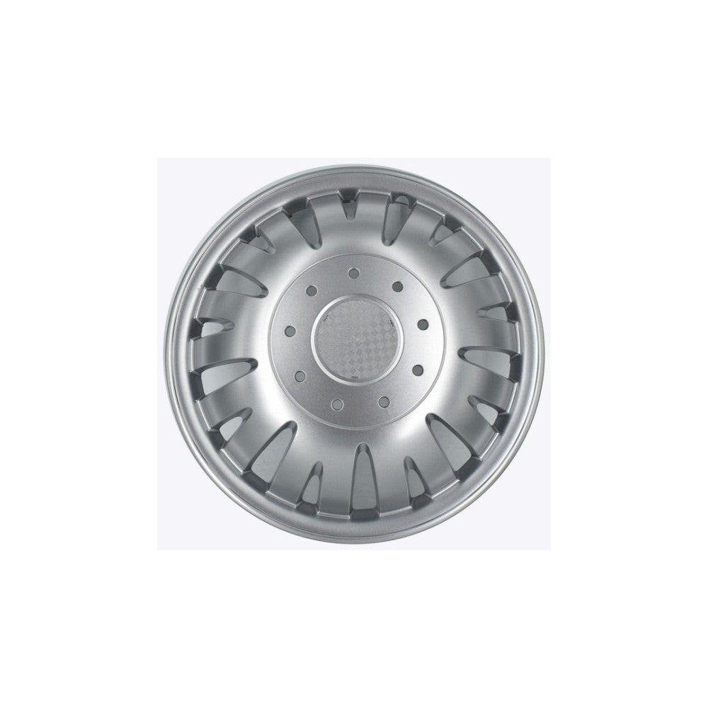 Set 4 capace roti Argintiu 16″ pentru dube / Model Bombat