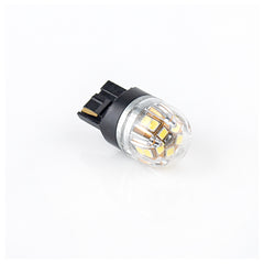 Bec o faza T20 7440 W21W 15SMD 2835 12V CANBUS nonpolar 320 lumen Lumina galbena