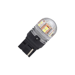 Bec o faza T20 7440 W21W 15SMD 2835 12V CANBUS nonpolar 320 lumen Lumina galbena