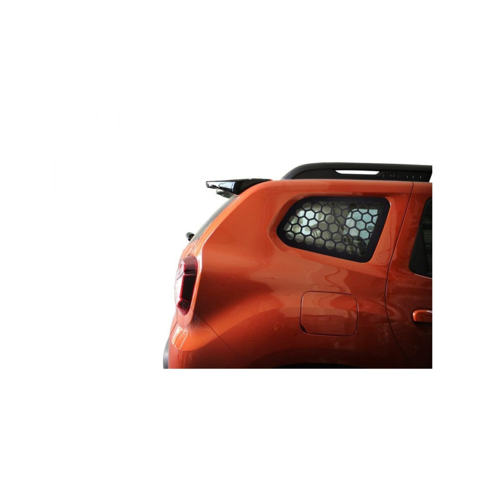 Ornament protectie geam metalic compatibil Dacia Duster II 2018-2024