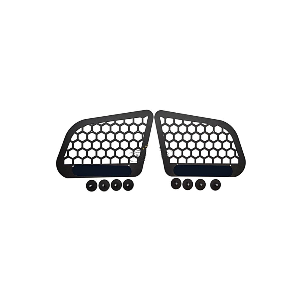 Ornament protectie geam metalic compatibil Dacia Duster II 2018-2024