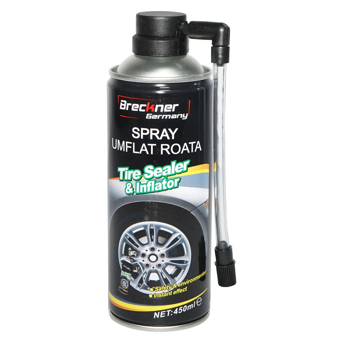 Kit vulcanizare complet: cric, cheie roti, compresor, spray roti, kit reparatie, manusi, geanta