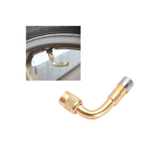 Adaptor prelungire valva camion din cupru 90 grade