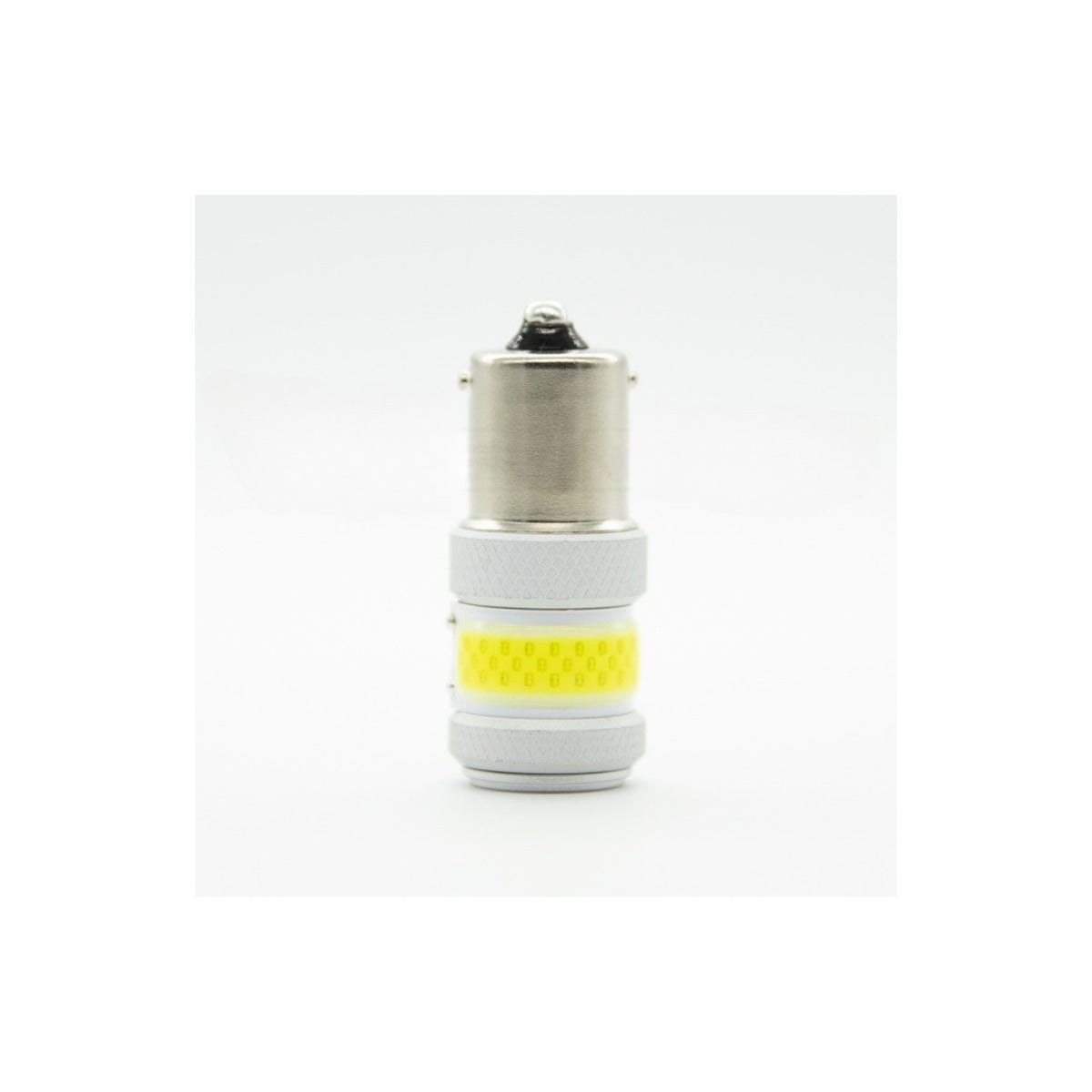 Set 2 becuri o faza BA15S P21W T.V. LED COB 12W PREMIUM