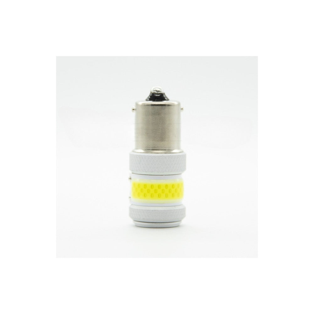 Set 2 Becuri o faza BAU15S PY21W T.N. LED COB 12W PREMIUM